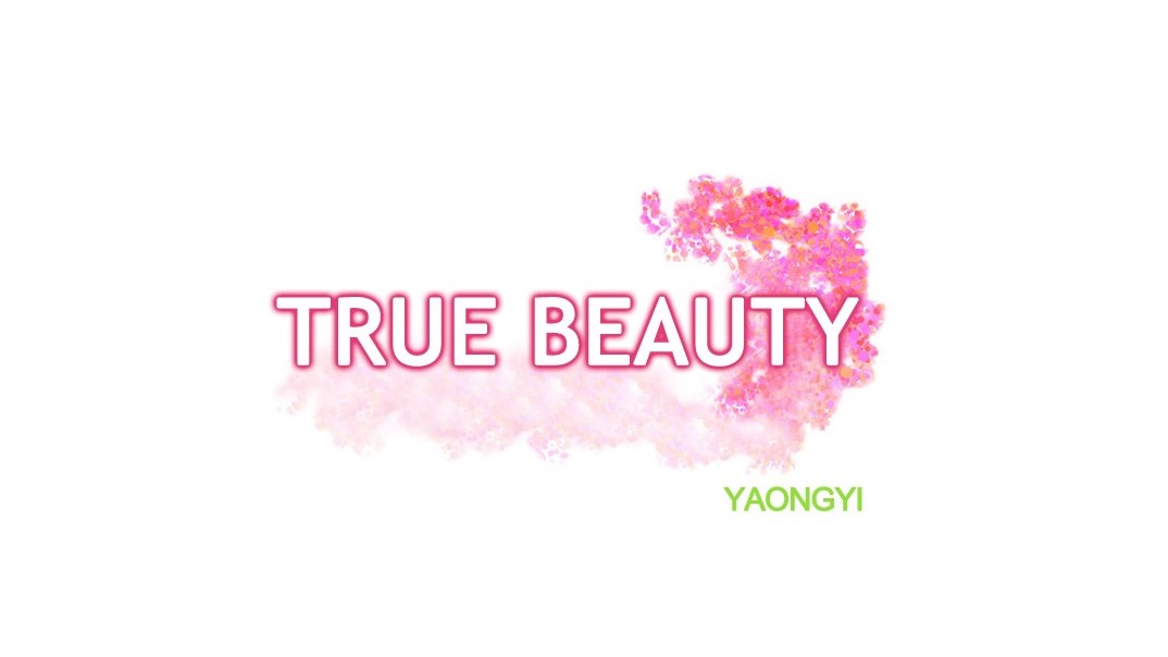 true beauty webtoon cover logo