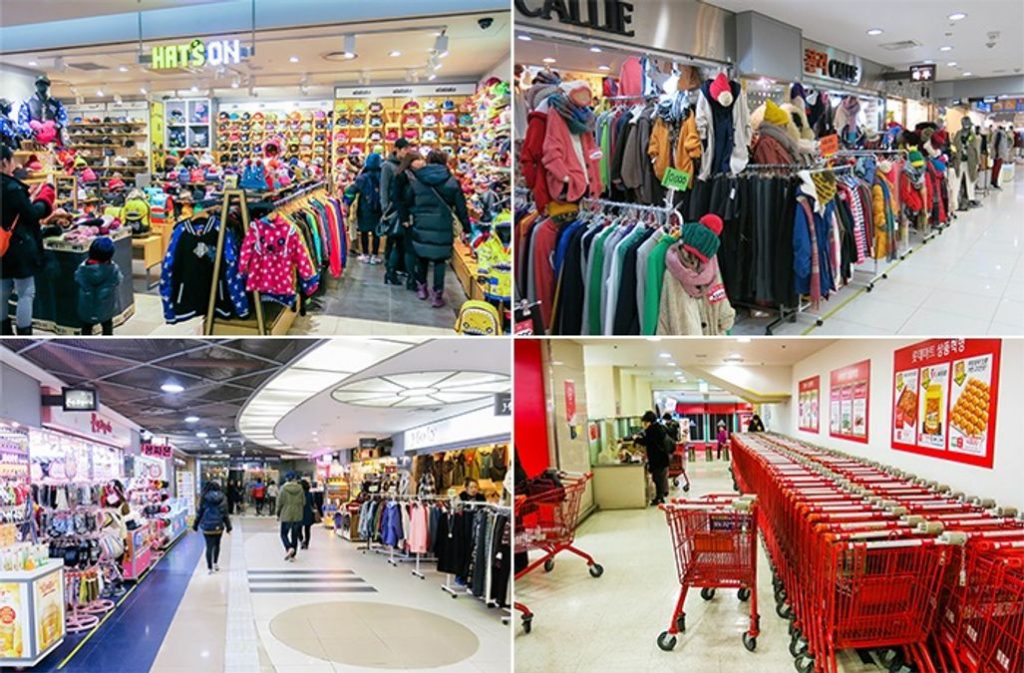 Korea's underground shopping centers