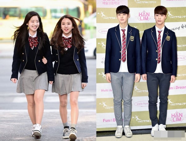 korean high school uniform